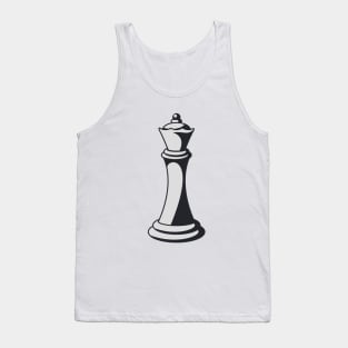 Chess queen piece Tank Top